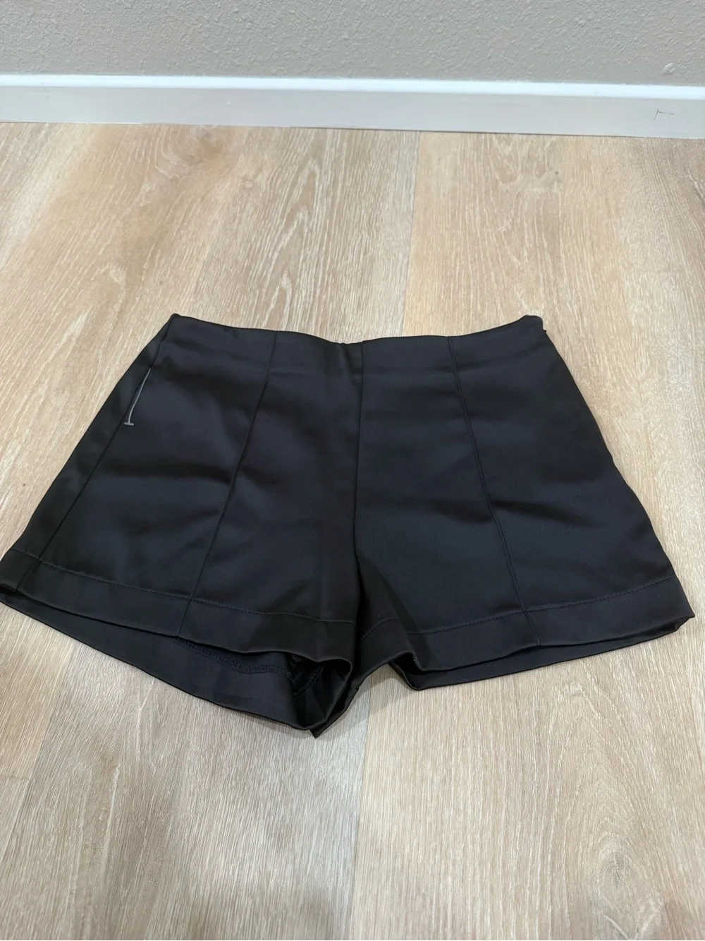 Forever 21 Black High-Waist Shorts